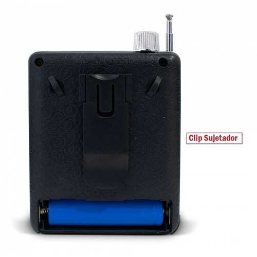 Megáfono Buytiti WKS-204, Bluetooth, recargable con entrada auxiliar