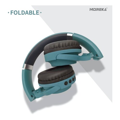 Diadema Moreka 800BT, Bluetooth, Estéreo, FM Radio, Micro SD/TF Card, Manos Libres