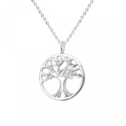 Collar Árbol De La Vida Marca Ketzalia De Plata Ley .925