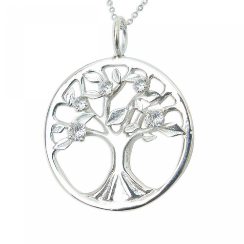 Collar Árbol De La Vida Marca Ketzalia De Plata Ley .925