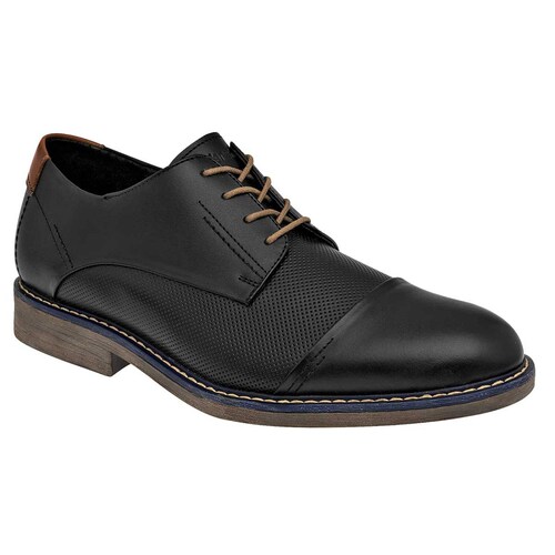 ZAPATO CASUAL de Marshall Para Hombre en Negro 6020 T4