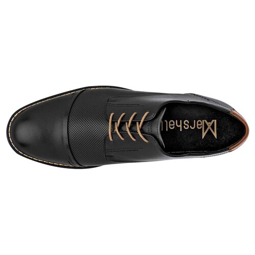 ZAPATO CASUAL de Marshall Para Hombre en Negro 6020 T4