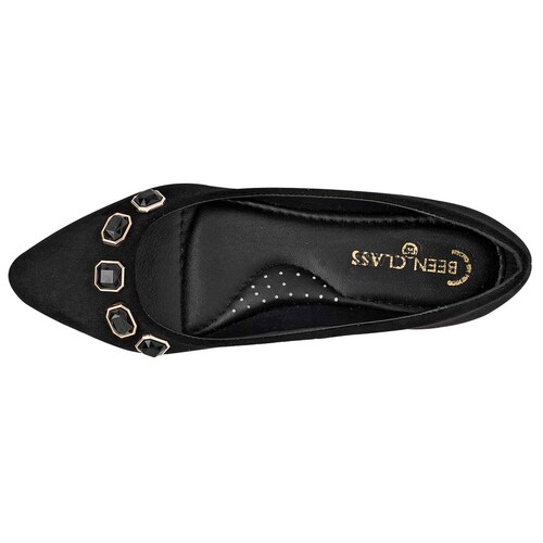 FLATS de Been class Para Mujer en Negro 16019 T4
