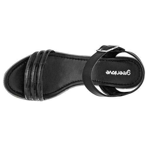 SANDALIA de Green love Para Mujer en Negro 72100 T4