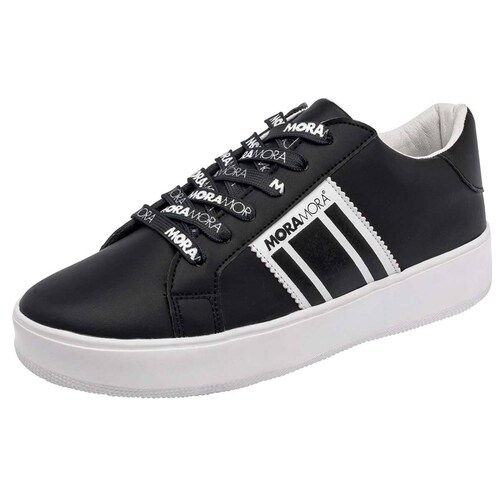 TENIS de Moramora Para Mujer en Negro 10427171 T4