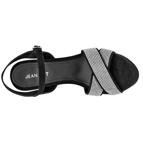 ZAPATO CASUAL de Jean pet Para Mujer en Negro 02065 T4