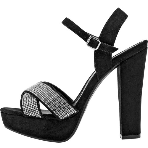 ZAPATO CASUAL de Jean pet Para Mujer en Negro 02065 T4