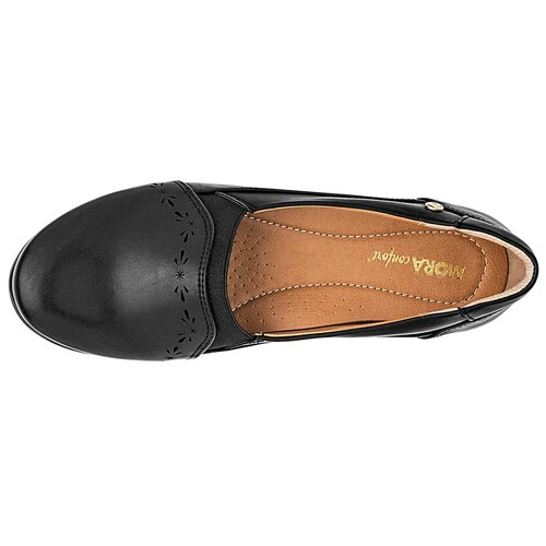 ZAPATO CONFORT de Mora confort Para Mujer en Negro 1369403 T4