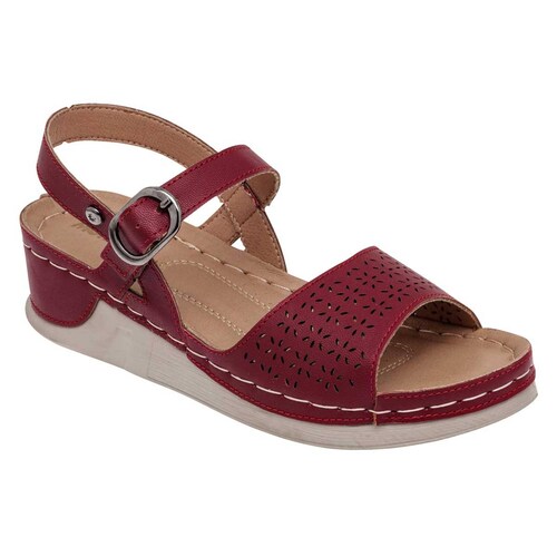 SANDALIA de Mora confort Para Mujer Vino 1363041 T5