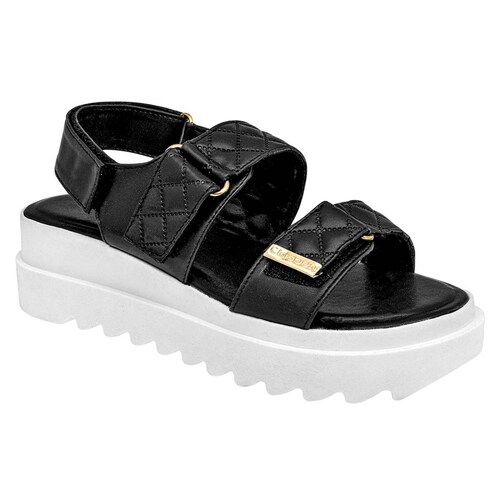 SANDALIA DE TIRILLAS de Clasben Para Mujer en Negro ROXANE T6