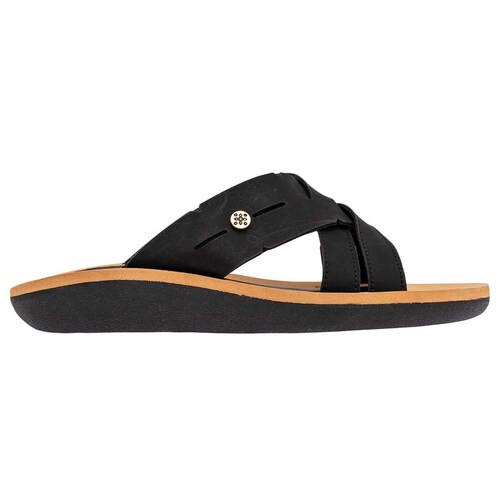 SANDALIA DE PISO de Mora tierra Para Mujer en Negro 145553 T6