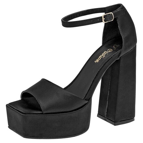 ZAPATILLA PUNTA CUADRADA de Dcristian Para Mujer en Negro 1112 T6