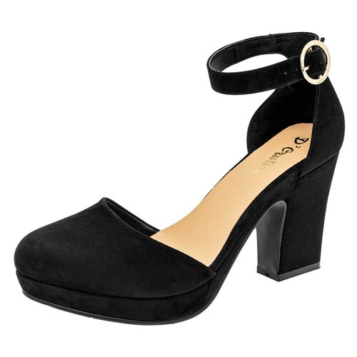 ZAPATILLA SEMIABIERTA de Dcristian Para Mujer en Negro 1113 T6