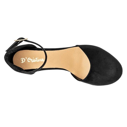 ZAPATILLA SEMIABIERTA de Dcristian Para Mujer en Negro 1113 T6