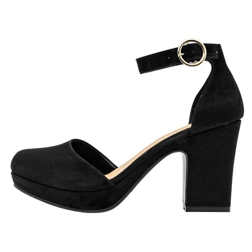 ZAPATILLA SEMIABIERTA de Dcristian Para Mujer en Negro 1113 T6