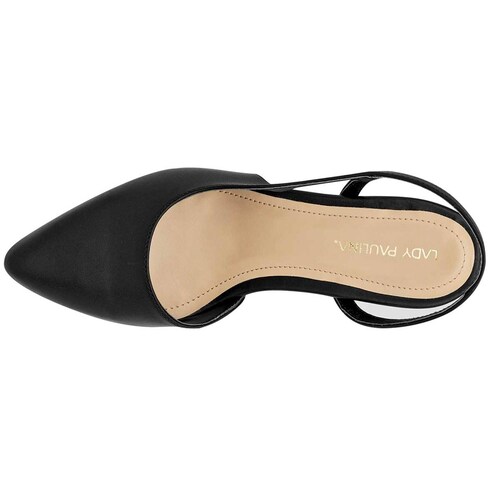 ZAPATILLA DESTALONADA de Lady paulina Para Mujer en Negro 16204 T6