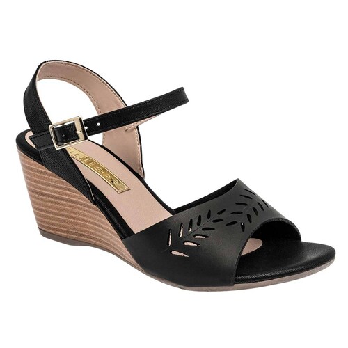 PLATAFORMA CON PULSERA de Paulie Para Mujer en Negro 2060 T6
