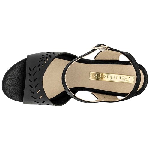 PLATAFORMA CON PULSERA de Paulie Para Mujer en Negro 2060 T6