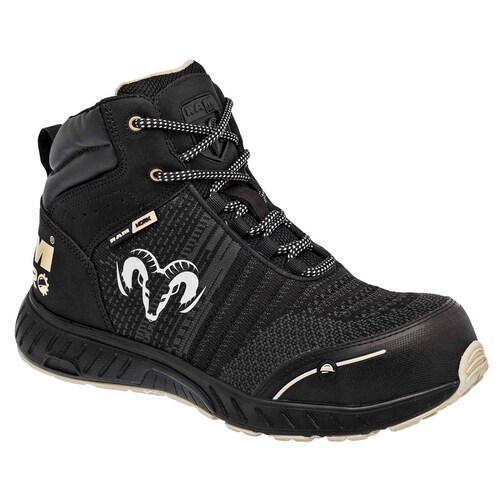 BOTIN INDUSTRIAL de Ram Para Hombre en Negro R818 T6