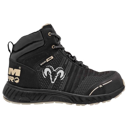 BOTIN INDUSTRIAL de Ram Para Hombre en Negro R818 T6