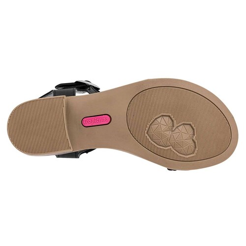 SANDALIA CON TIRILLAS de Tropicana Para Niña en Negro 34032 T6
