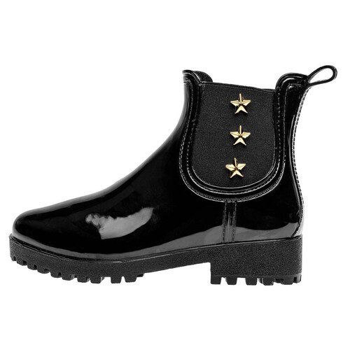 BOTA DE LLUVIA de Top moda Para Niña en Negro 2670 T6