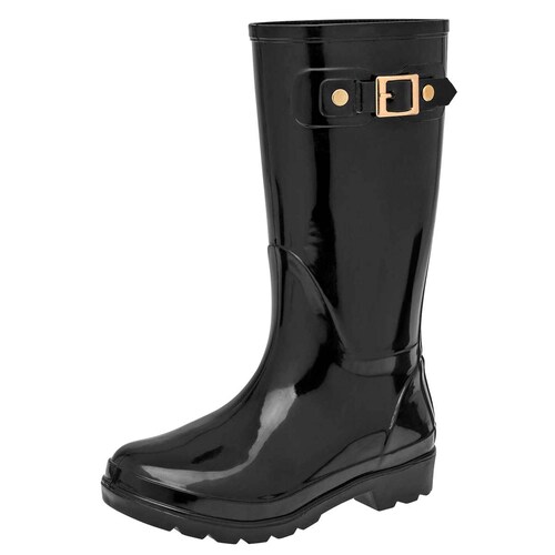 BOTA DE LLUVIA de Top moda Para Niña en Negro 2673 T6