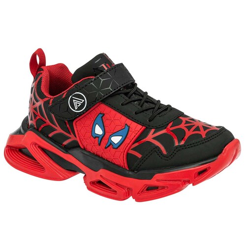 TENIS CASUAL de Clasben Para Niño en Negro SPIDERW T6