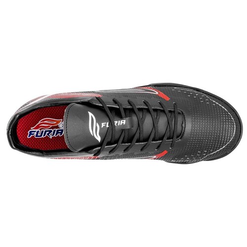 TENIS SOCCER de Furia Para Joven en Negro 8080M T6