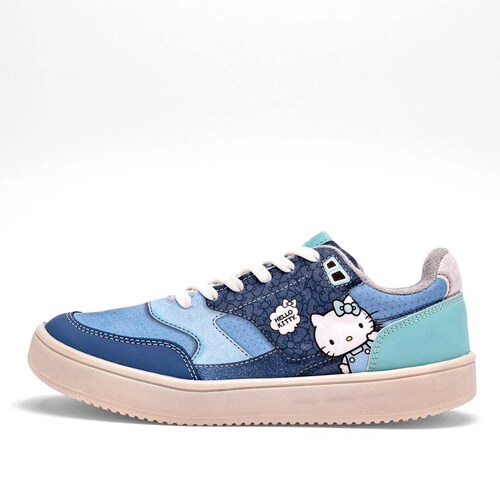 TENIS KITTY de Tenis con imaginacion Para Mujer Azul 3937 T7