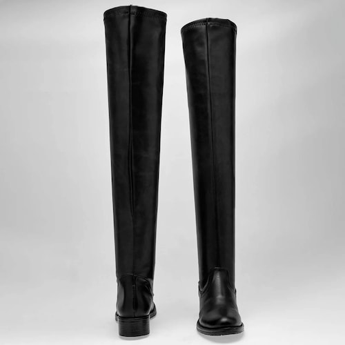 BOTA LARGA DE PISO de Catalina Para Mujer Negro 9045 T7