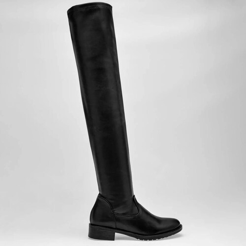 BOTA LARGA DE PISO de Catalina Para Mujer Negro 9045 T7