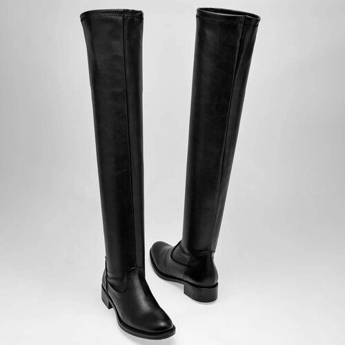 BOTA LARGA DE PISO de Catalina Para Mujer Negro 9045 T7