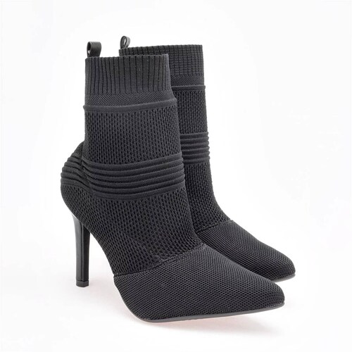 BOTIN DE PUNTA TACON AGUJA de Modare Para Mujer Negro 304924425 T7