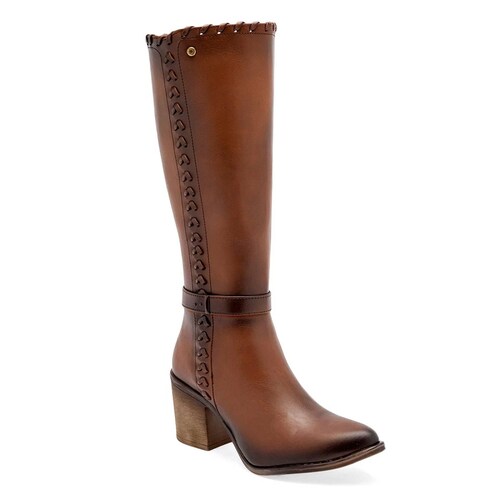 BOTA VAQUERA LARGA de Moramora Para Mujer Cafe 1103082 T7.