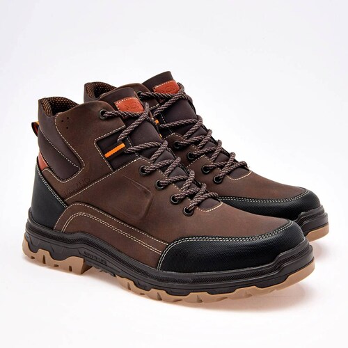 BOTA de Merano Para Hombre Cafe 42032 T7