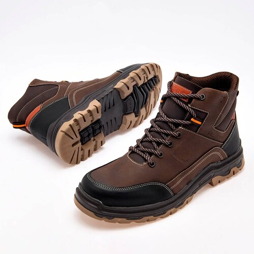 BOTA de Merano Para Hombre Cafe 42032 T7