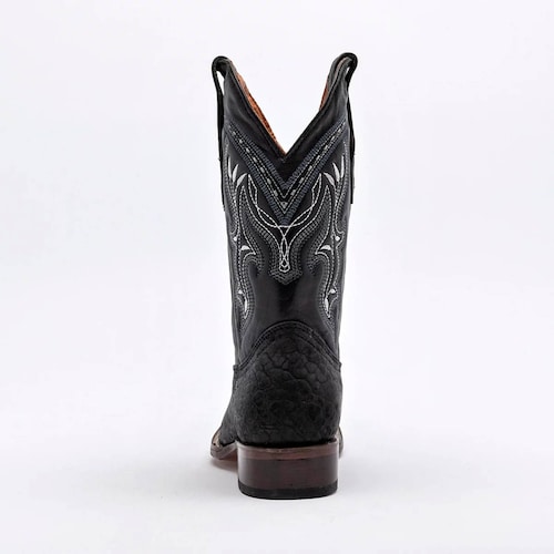 BOTA VAQUERA de Trankas boots Para Hombre Negro RD765 T7