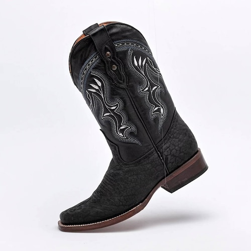BOTA VAQUERA de Trankas boots Para Hombre Negro RD765 T7