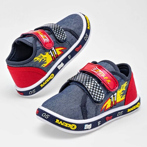 TENIS de Kids vane Para Niño Azul 654 T7