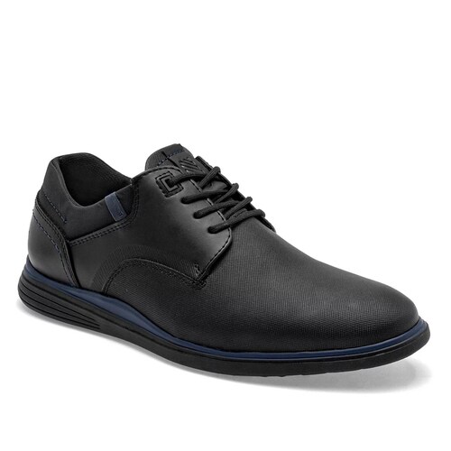 ZAPATO CASUAL de Negro total Para Hombre Negro 8201 T7