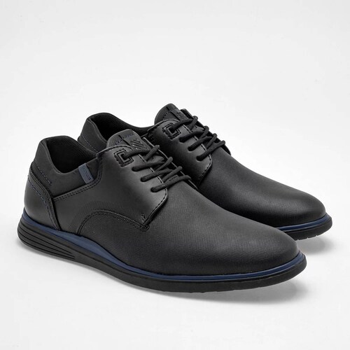 ZAPATO CASUAL de Negro total Para Hombre Negro 8201 T7
