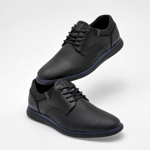 ZAPATO CASUAL de Negro total Para Hombre Negro 8201 T7