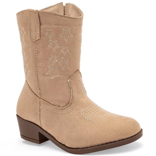 BOTA VAQUERA de Ninas fashion Para Niña Beige 918 T7