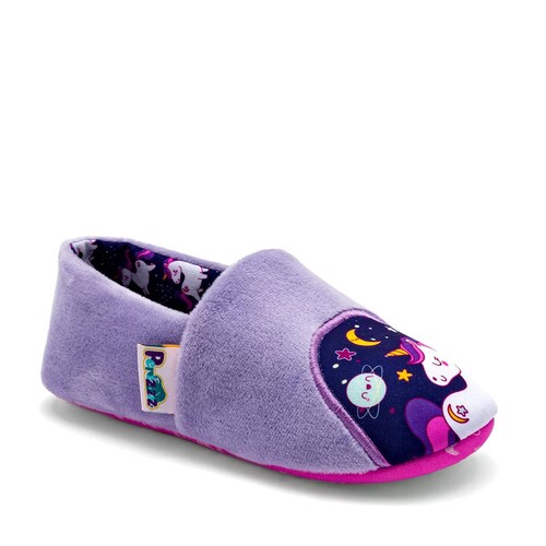 PANTUFLA UNICORNIO de Huarachetas Para Niña Lila PAPZ40070 T7