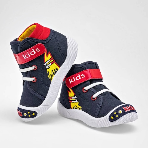 TENIS de Kids vane Para Niño Marino 674 T7