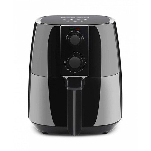 Freidora Eléctrica De Aire Elite Gourmet EAF4617 De 3.7 Litros Negro