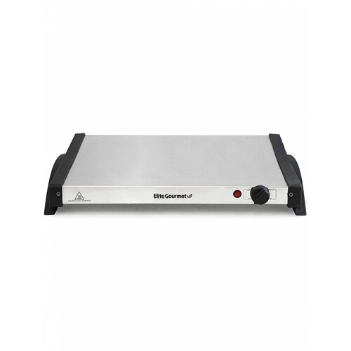 Buffetera Electrica Elite Gourmet  EWM-6122SC 2 Divisiones Acero Inoxidable Plateada