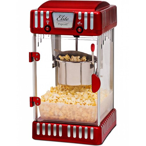Máquina De Palomitas Maxi-matic EPM-250 Roja 300w 120v.