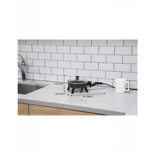 Mini Sartén Eléctrico Elite EFS-400 Negro Tecnología Cocina Fácil.